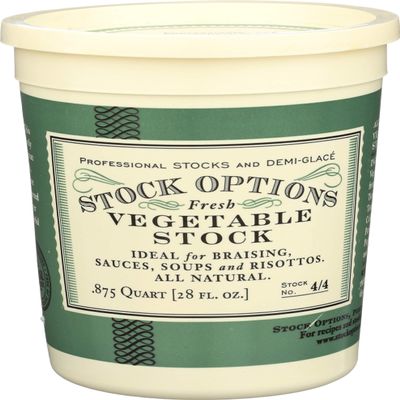 Stock Options Classic Vegetable Stock, 28 oz (Frozen)