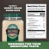 RiceSelect Sushi Rice for Sushi and Japanese Food, Premium Gluten-Free Short-Grain Rice, Non-GMO, 32-Ounce Jar view 3