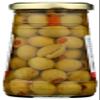 DeLallo Stuffed Manzanilla Olives with Minced Pimento, 5.75oz Jar view 3