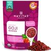 Navitas Organics Goji Berries  For Smoothies, Trail Mix, Baked Goods, Oatmeal & More  Vitamin A, Antioxidants, Fiber  Wolfberry - USDA Organic, Non GMO, Gluten Free, Vegan (8oz. Bag, 8 Servings) view 1