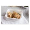 PACTIV NEWSPRING NC818W 12-OZ WHITE RECT W/LID (Case of 150) view 2