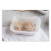 PACTIV NEWSPRING NC818W 12-OZ WHITE RECT W/LID (Case of 150) view 4