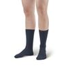 Ames Walker AW 190 E-Z Walker Plus Diabetic Crew Socks for Sensitive Feet 8-15 mmHg Black M view 3