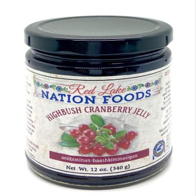 100% MINNESOTA JELLY & JAM Native Handpicked Fruit (Highbush Cranberry Jelly)