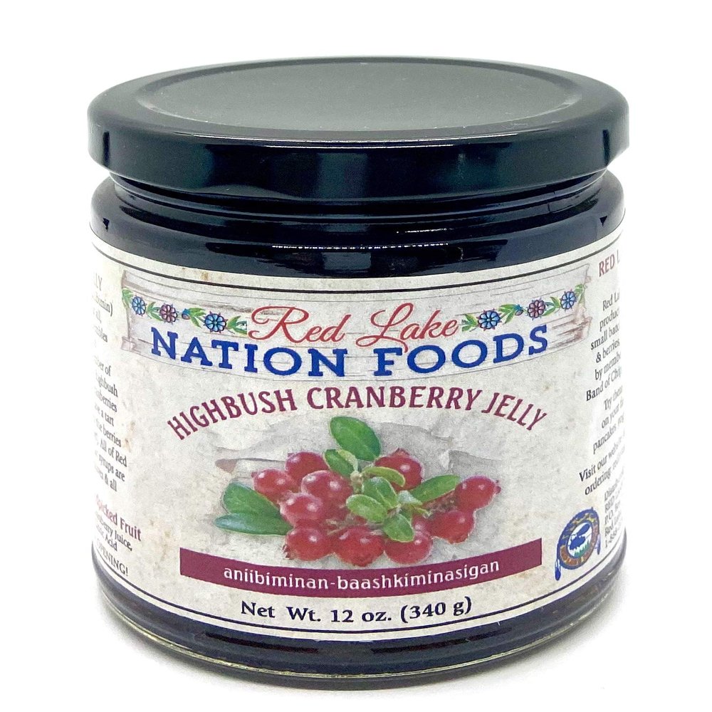 100% MINNESOTA JELLY & JAM Native Handpicked Fruit (Highbush Cranberry Jelly)