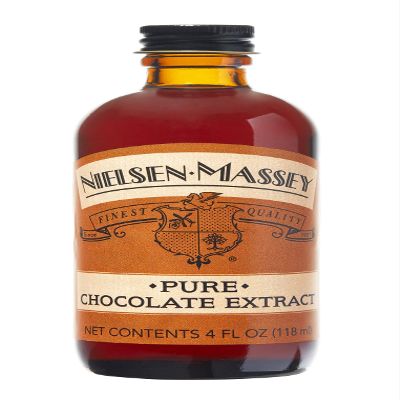 Nielsen-Massey Pure Chocolate Extract for Baking and Cooking, 4 Ounce Bottle