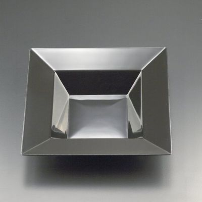 12 OZ. RESPOSABLE SQUARE BLACK ELEGANT DINNER BOWLS 12/10 120CS