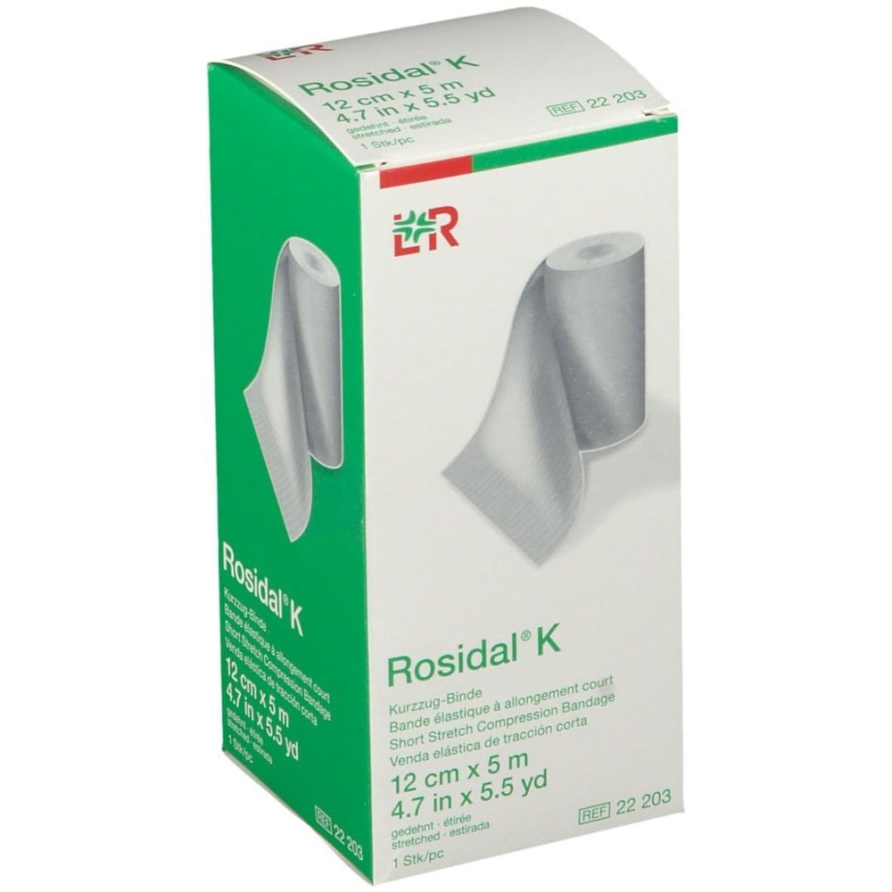 Rosidal K 12cm x 5m Short Stretch Bandage