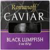 Romanoff Caviar Black Lumpfish, 2 oz, Whole view 1