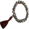 ~ Tibetan DZI YAKBONE 21 BDS Wrist Mala ~ view 1