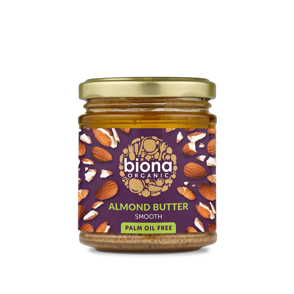 BIONA Organic Almond Butter, 170 GR