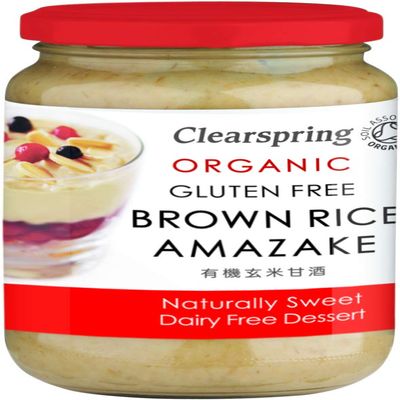 CLEARSPRING Organic Brown Rice Amazake Dessert, 380 GR