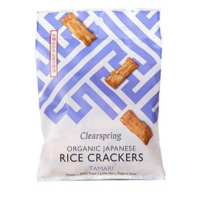 Clearspring - Organic Japanese Rice Crackers - Tamari - 50g