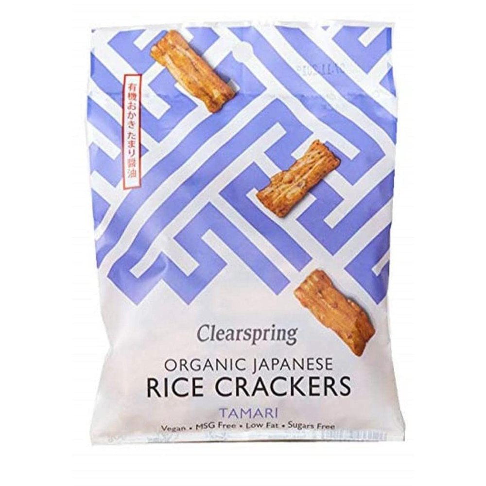 Clearspring - Organic Japanese Rice Crackers - Tamari - 50g