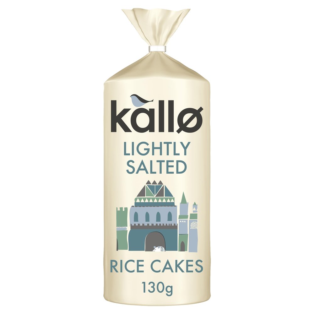 Kallo Rice Cakes Low Fat Thick Slice 130G