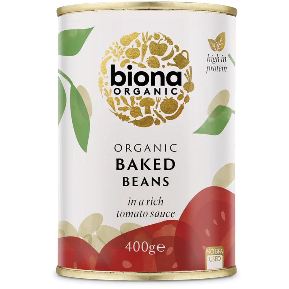 Biona Organic - Canned Baked Beans in Tomato Sauce - 400g