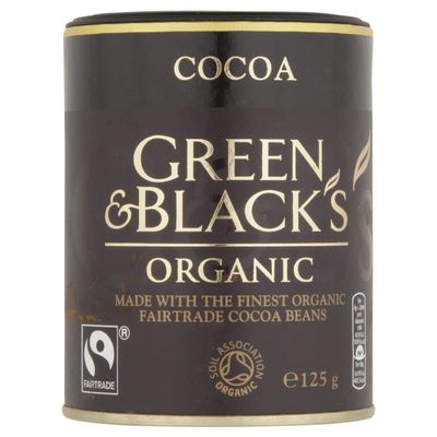GREEN & BLACKS Organic Cocoa Powder, 125 GR