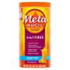Metamucil 4-in-1 Psyllium Husk Fiber Supplement, Sugar-Free, 114 teaspoons, Orange Flavored, Daily Fiber Powder for Digestive Health, made with Plant-Based Psyllium Husk Fiber view 1