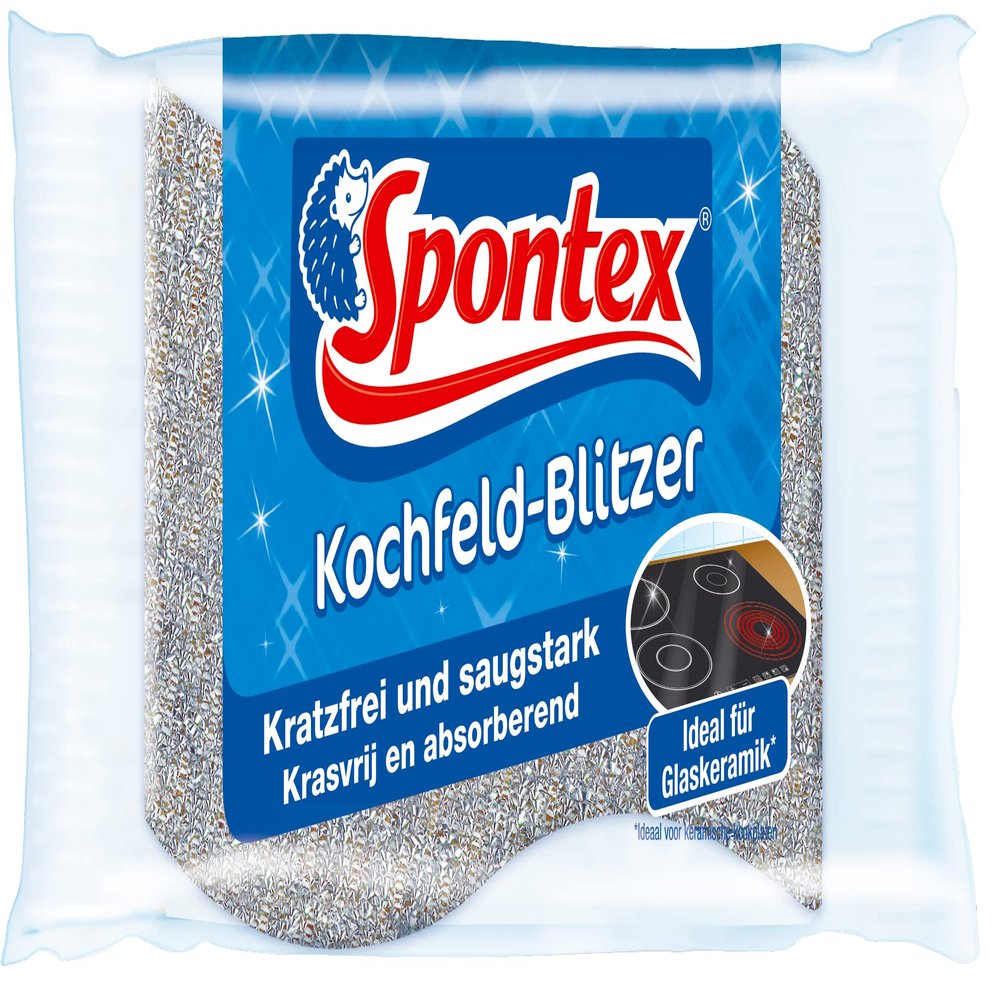 Spontex 19321003 Ceramic Cooktops Sponge - 17-Piece