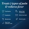 Advil Pain Reliever and Fever Reducer, Ibuprofen 200mg for Pain Relief - 24 Coated Tablets view 3