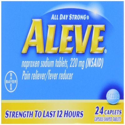 Aleve All Day Strong Pain Reliever Caplets, 24-ct