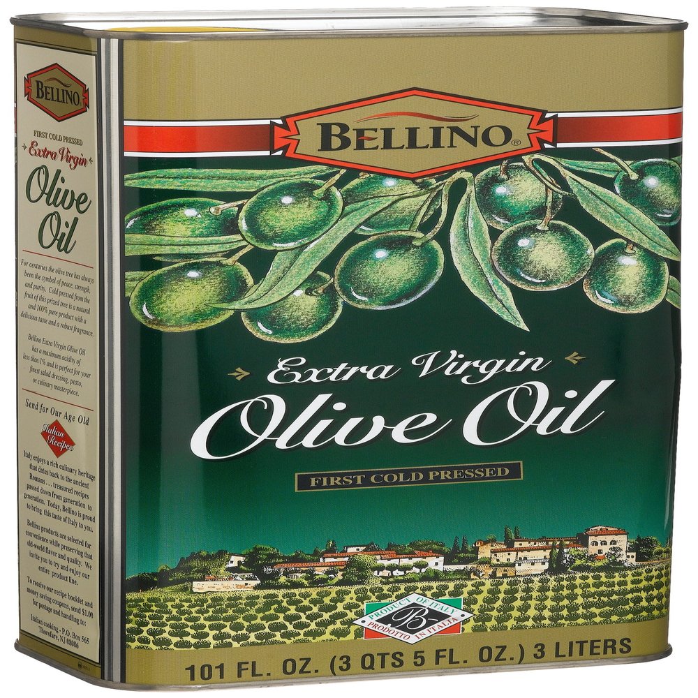 Bellino Extra Virgin Olive Oil, 101-Ounce Can