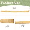 BambooMN 70 Pieces 18 Inch Handheld Combination Bamboo Back Scratcher Shoehorn view 3