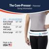 OPTP Com-Pressor Belt - A Pelvic Compression Sacroiliac and SI Joint Belt to Promote Pelvic and Core Stability, For Retraining of Core Muscles (Size Medium/Large) view 3