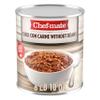 Chef-mate Beef Chili, Canned Chili with Meat, No Beans, 6 lb 10 oz (#10 Can Bulk) view 1