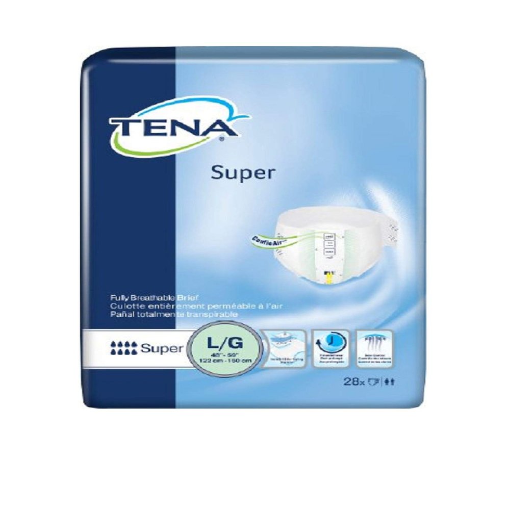 SCA Tena Ultra Brief Night/Super Length 47quot;-59quot; - Case of 56 - Model 67501