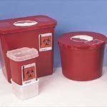 Kendall Phlebotomy Sharps Containers Holder For 1 Quart