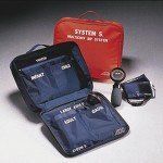 American Diagnostic Corp System 5 Multi-cuff Blood Pressure Kit Carrying Case Orange - 63211
