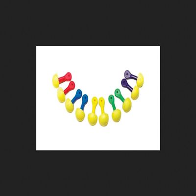 Aearo E-a-r Express Pod Plugs W/Color Grips Multicolor - Model 321-2200 - Box of 100