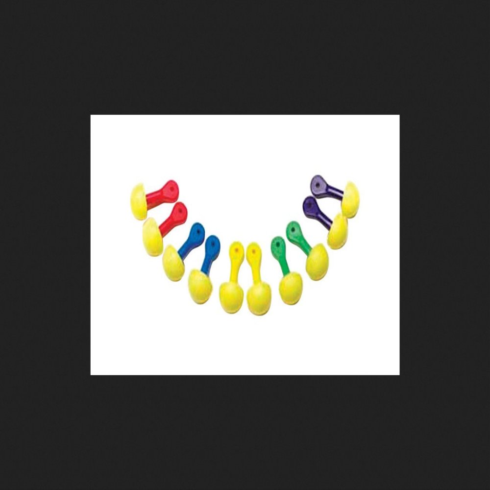 Aearo E-a-r Express Pod Plugs W/Color Grips Multicolor - Model 321-2200 - Box of 100