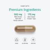 Vitanica Red Clover Blossom and Leaf Extract 500mg with 8% Isoflavones, Plus 175mg Blossoms, Menopause Relief Support for Women, 2 Month Supply, Non-GMO, Gluten Free, Vegan Supplement, 60 Capsules view 4