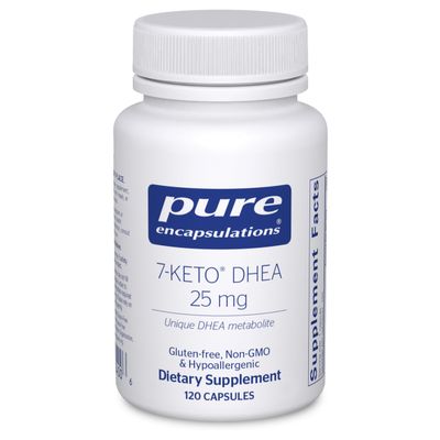 Pure Encapsulations 7-Keto DHEA 25 mg, 120 Capsules
