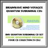 BMV Quantum Subliminal CD Set- 4 SUBLIMINAL CDs - Advanced Psychic Ability / Psychic Development Program (ESP, Clairvoyance, Dreams, Astral Travel & Telepathy - Develop Supernatural Powers - Paranormal / Psychic CD Collection with Brainwave Entrainme view 1