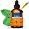 Organic Kava Root Liquid Extract for Stress Support & Relaxation: Vegan Kava Extract, Non-GMO Kava Kava Tincture for Calm & Relaxed Mood, Gluten-Free, 4 Oz | Up to 3 Months Supply view 1