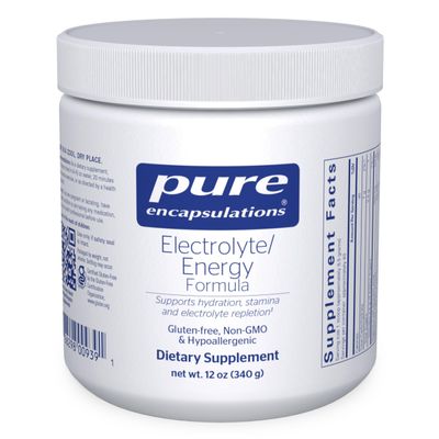 Pure Encapsulations Electrolyte/Energy Formula -- 340 grams