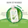 AloeCure USDA Organic Aloe Vera Juice Made Within 12 Hrs of Harvest - Pure Aloe Juice Natural Digestive Supplement to Support Digestion, Immune System and Balanced Stomach Acidity, 4 x 500ml Bottles view 4