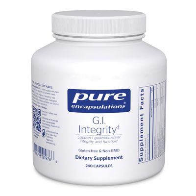 Pure Encapsulations G.I. Integrity | Enhanced Support for Gastrointestinal Integrity and Function | 240 Capsules