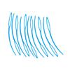 Floss Aid TDPS Bridge Aid Dental Floss Threader (Pack of 1000) view 4