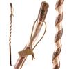 Brazos Rustic Wood Walking Stick, Twisted Sassafras, Traditional Style Handle, for Men & Women, Made in The USA, 58" view 1