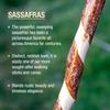 Brazos Rustic Wood Walking Stick, Twisted Sassafras, Traditional Style Handle, for Men & Women, Made in The USA, 58" view 3