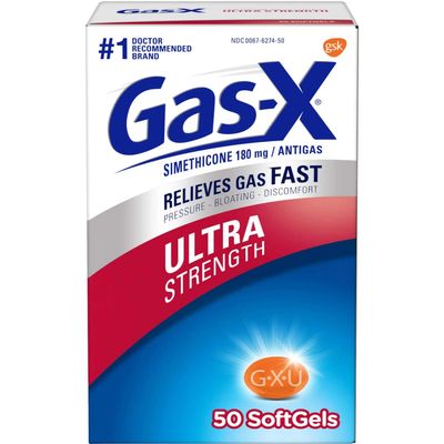 Gas X Ultra Strength Anti-Gas Softgels 50 Count