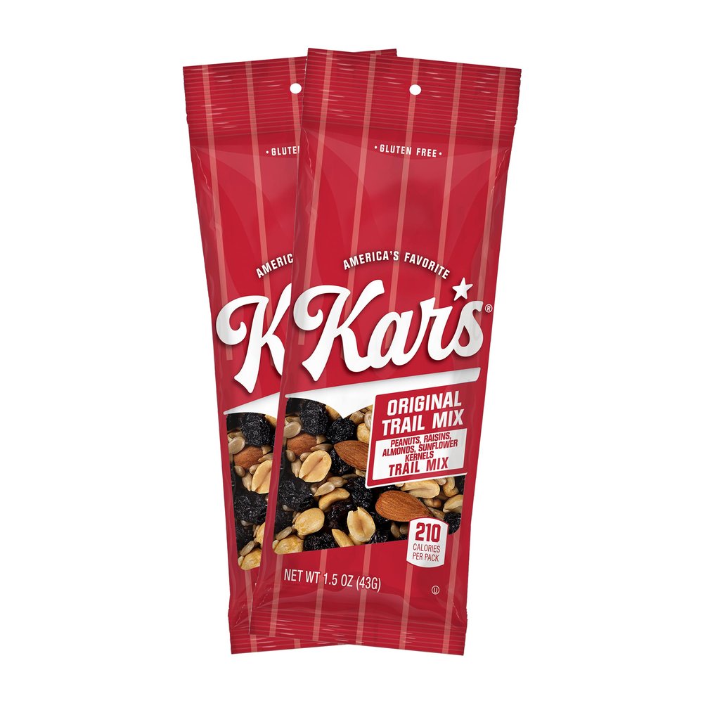 Kars Nuts Original Trail Mix, 1.5 oz  Grab & Go Bags, Individual Snack Packs (Pack of 72), Gluten-Free Trail Mix Snack