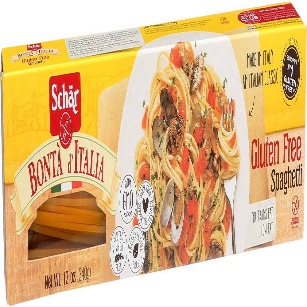Schar Gluten Free Spaghetti Pasta, 12 Ounce (Pack of 10)