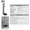 Detecto Mechanical Physician Scale, Eye Level with Handpost and Height Rod, 400lbs., Model#449, Made in the USA view 1