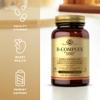 Solgar B-Complex "100", 50 Vegetable Capsules - Nervous System Support - Supports Energy Metabolism - Non-GMO, Vegan, Gluten Free, Dairy Free, Kosher - 50 Servings view 4