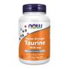 NOW Supplements, Taurine 1,000 mg, Double Strength, Nervous System Health*, 100 Veg Capsules view 1